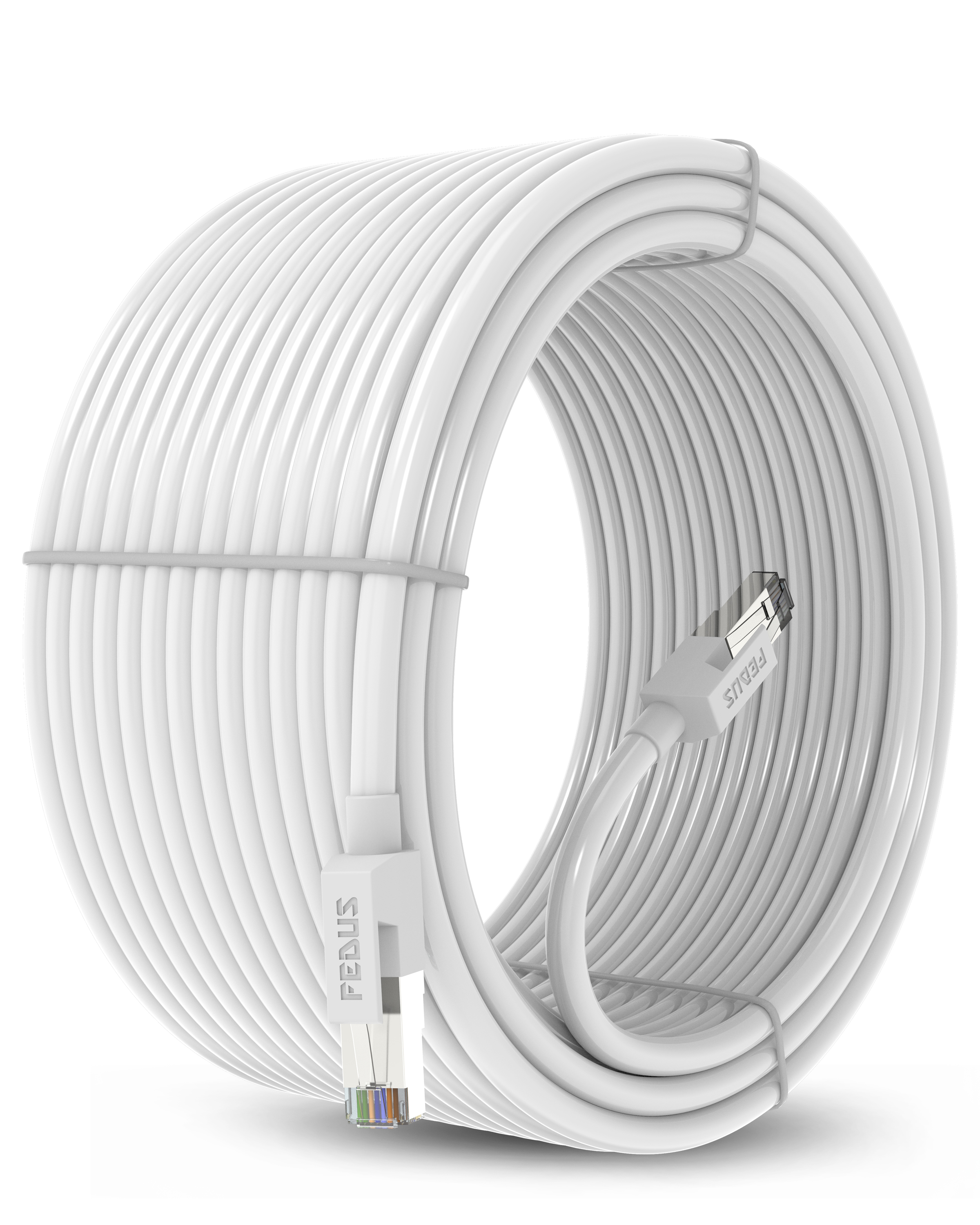 FEDUS 1.5M Cat6A CCA SFTP SSTP Shielded Ethernet Cable