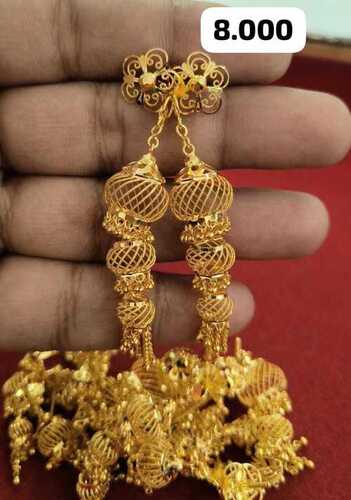 Gold Jhumka - Gender: Women'S