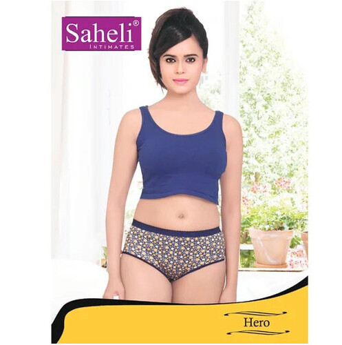 Hero Ladies Printed Cotton Panty