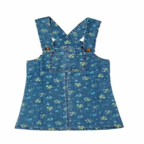 Kids Blue Denim Dungaree - Age Group: 3 To 4 Years