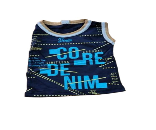 Kids Printed Sleeveless T Shirts