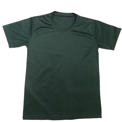 Men Plain Polyester T Shirts