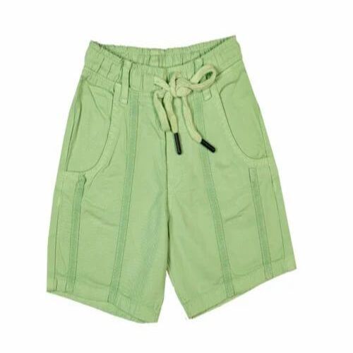 Olive Green Kids Shorts