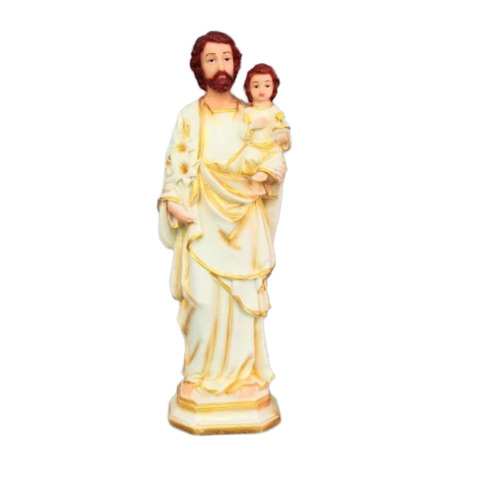 Saint Joseph Holding Baby Jesus Statue