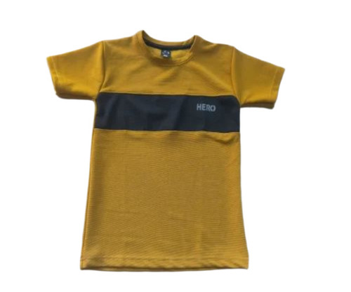 Yellow Kids T Shirt