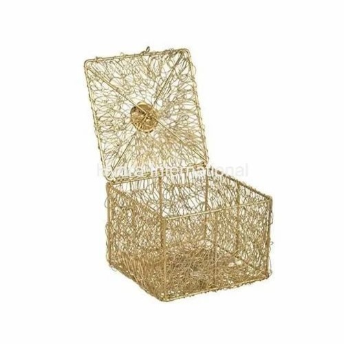 Decorative Wire Mesh Gift Box