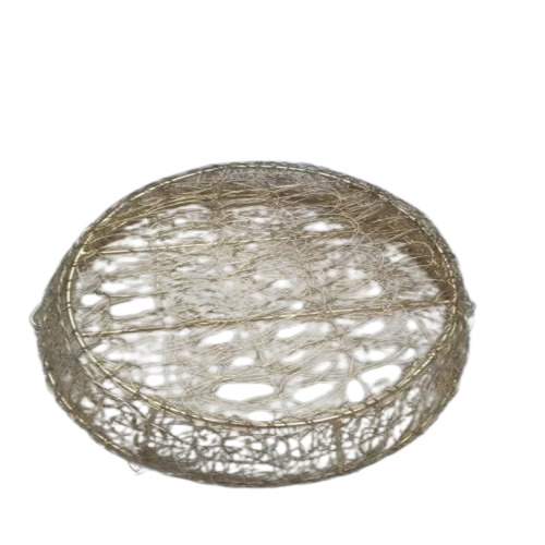 Iron Mesh Decorative Basket