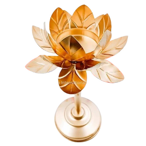 Lotus Shaped T Light Candle Holder