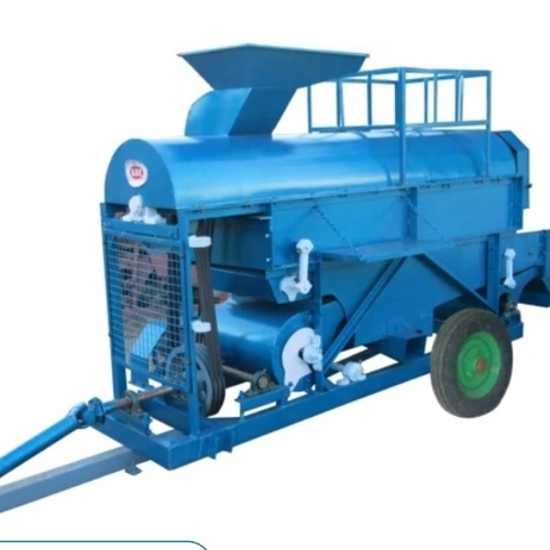Multicrop Cutter Thresher - Metal Construction, Blue Finish | Low Maintenance, Suitable for Agriculture, 1 Year Warranty