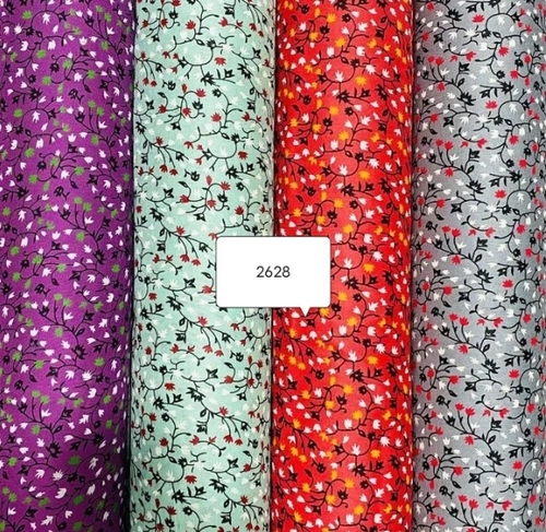 Rayon Printed Fabric 58 17 Kg