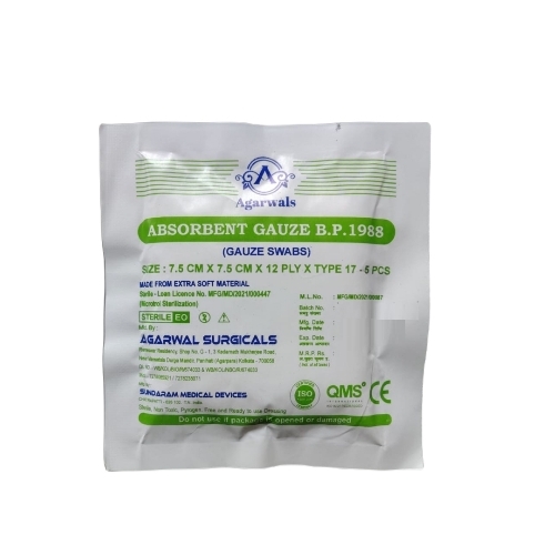 Absorbent Gauze Swabs Sterile