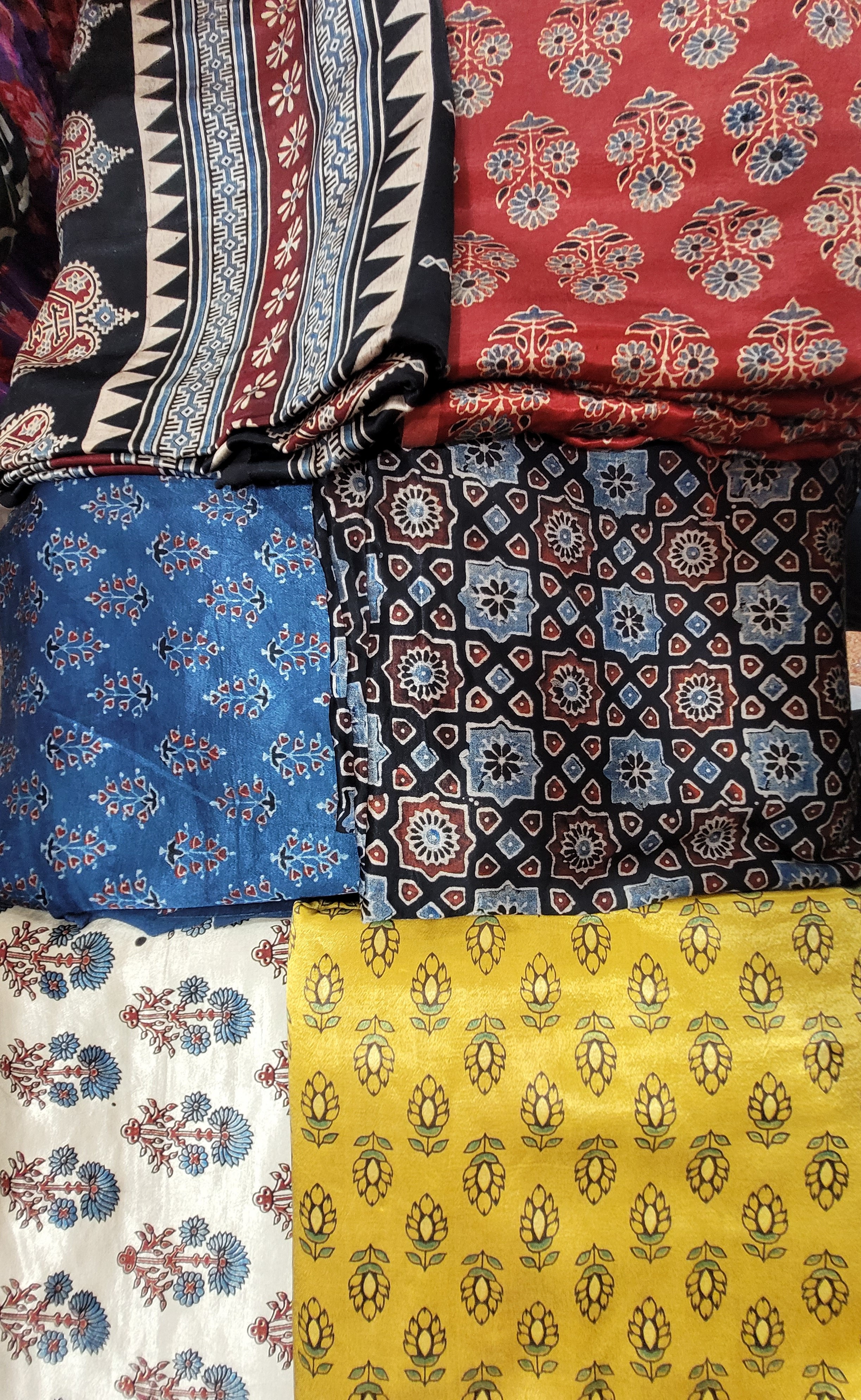 Ajrak Masru Printed Fabric