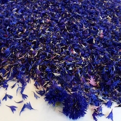 Dried Blue Cornflower Petals