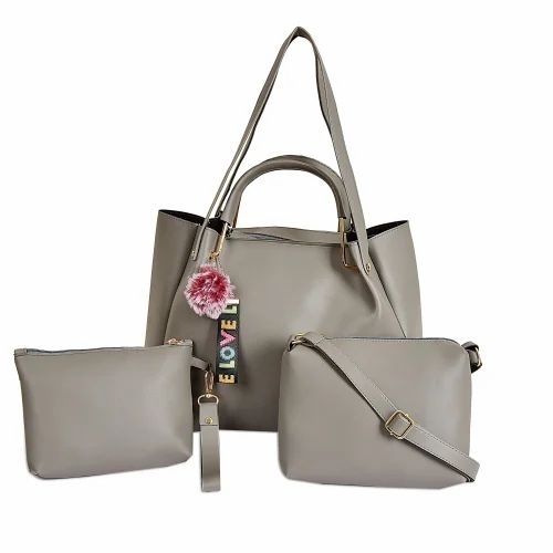 Grey Ladies Handbags