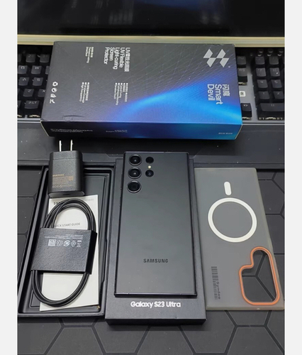New condition Samsung Galaxy S23 Ultra(5G)256GB SM-S918U1 Factory UNLOCKED