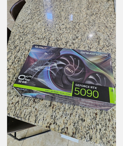 PALIT GeForce RTX 5090 GameRock 32GB NE75090019R5-GB2020G GDDR7 28Gbps GPU