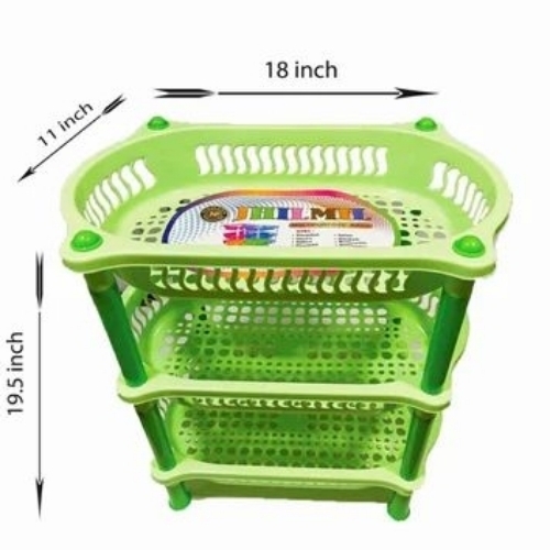 Plastic Floor Kitchen Rack