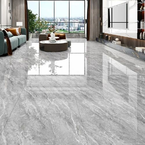 Polished Glazed Vitrified Floor Tile - Color: Na