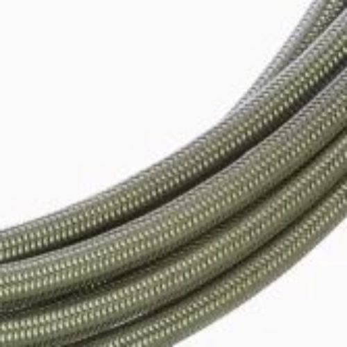 Silver Braided Hose Pipe