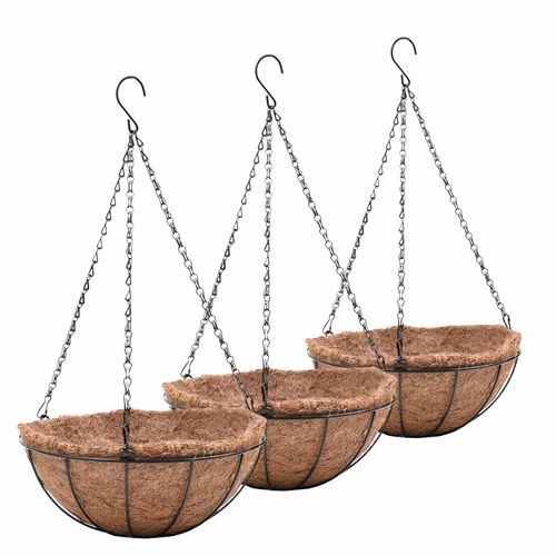 12 Inch Metal Hanging Basket