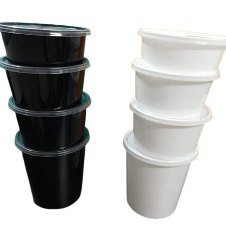 500 Ml Disposable Plastic Food Container - Application: Hotel