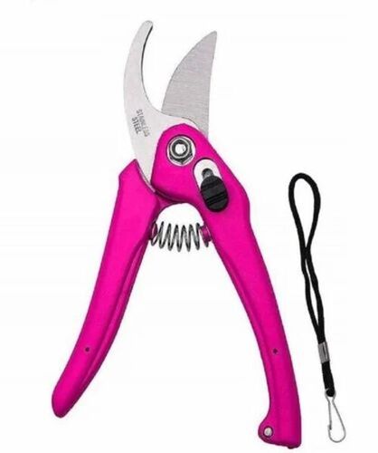 8 Inch Pink Stainless Steel Graden Flower Cutter