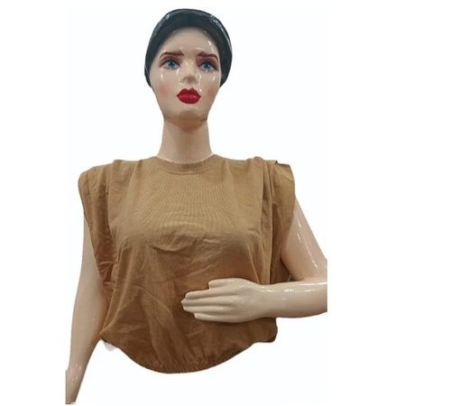 Balloon Type Crop Top