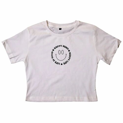 Crop Top - Color: White