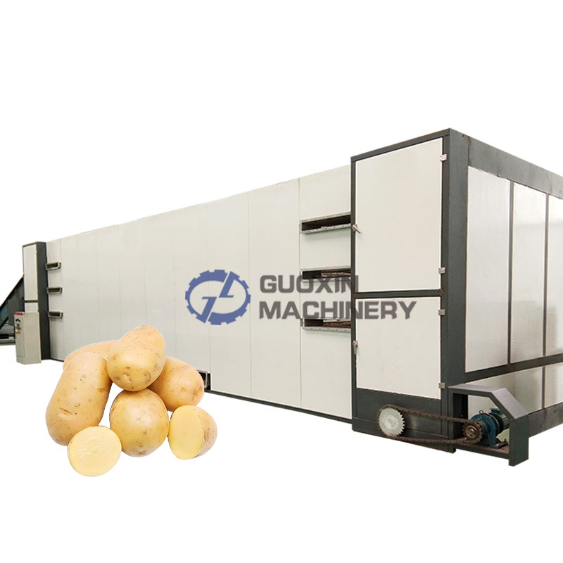 Guoxin Machinery Potato Cleaning Slicing And Drying Processing Line