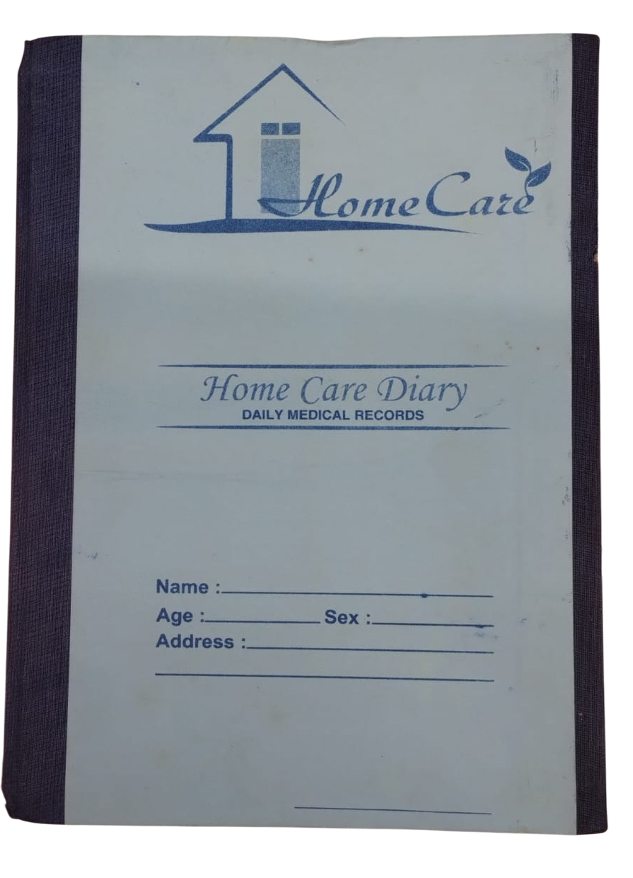Home Care Diary Daily Medical Records