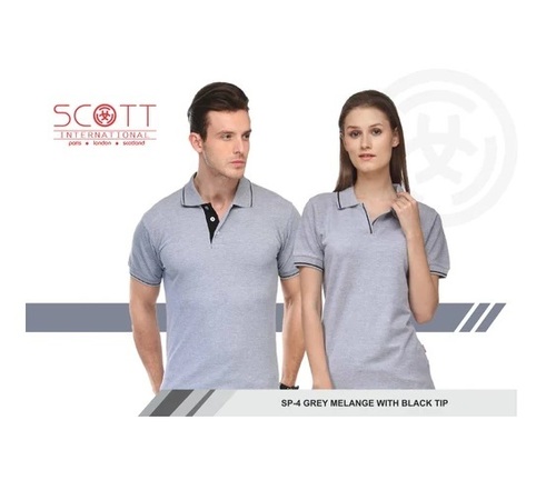 Scott Polo Neck T Shirt Set