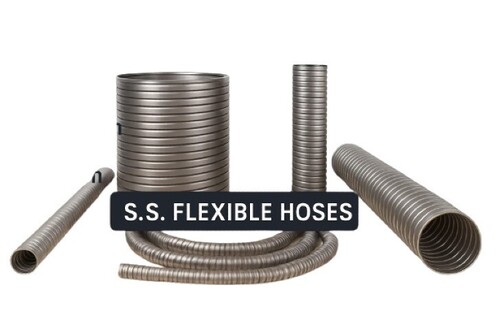 Ss Double Interlock Hose - Color: Silver