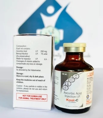 30ml Ascorbic Acid Veterinary Injection