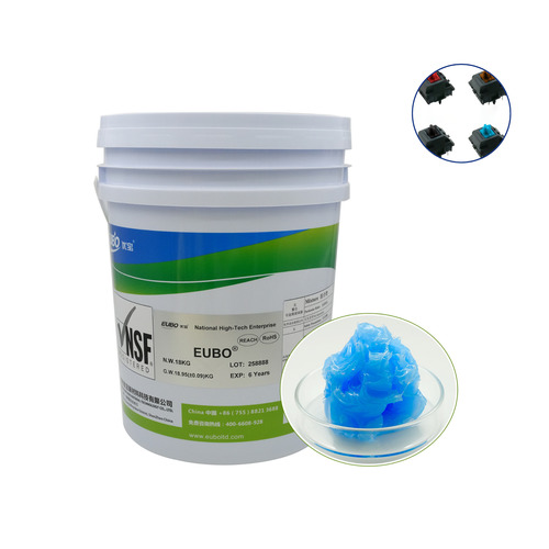 Eubo Mechanical Keyboard Grease For Stems Springs And Metal Contacts Improves Smoothness And Reduces Noise - Color: Blue