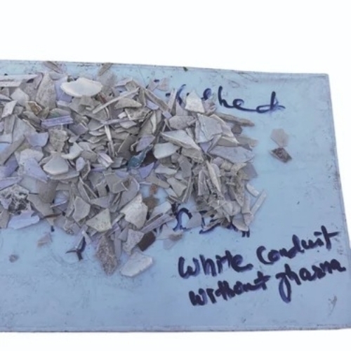 Grinding Conduit PVC Pipe Scrap