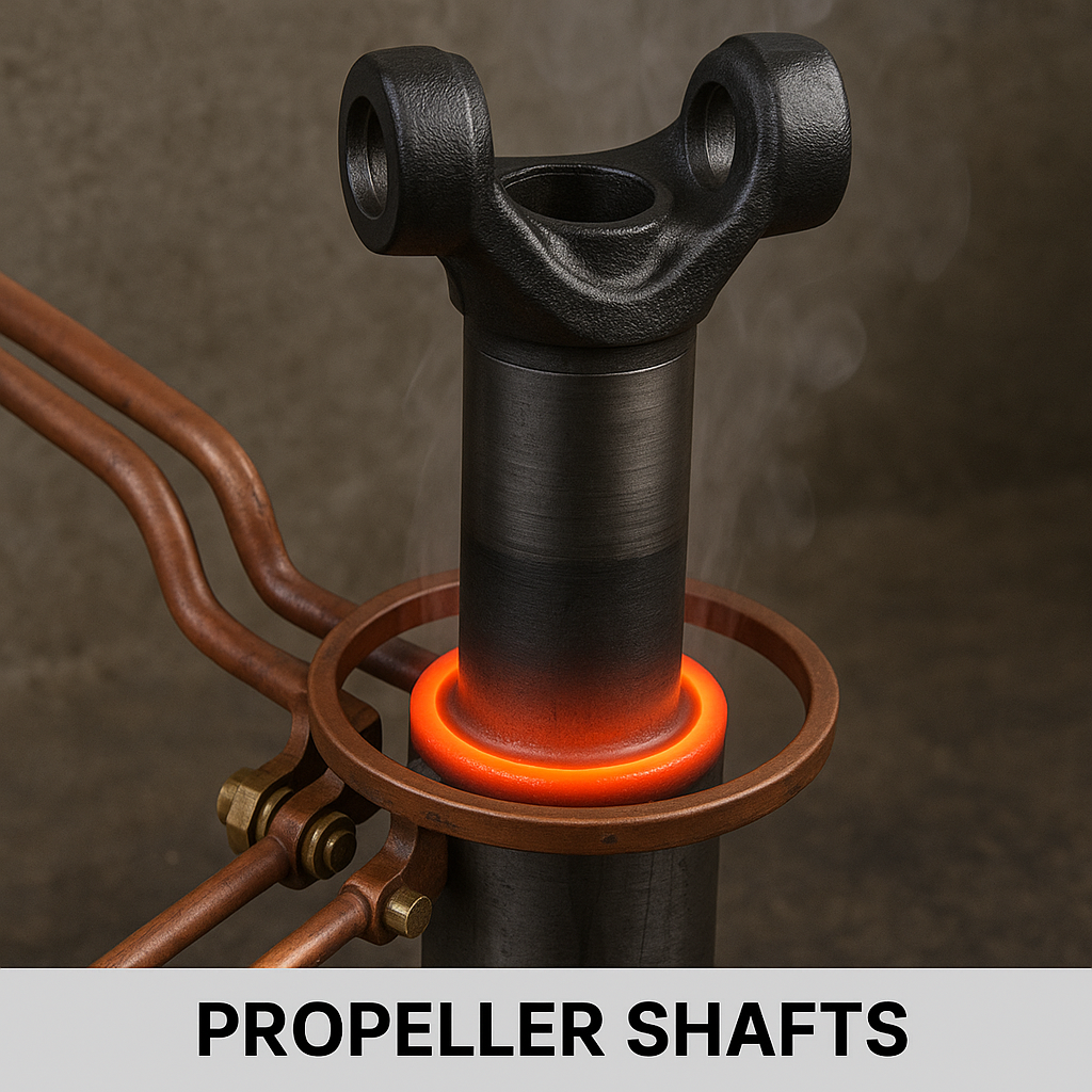 Heat Treatment Services for Propeller Shafts