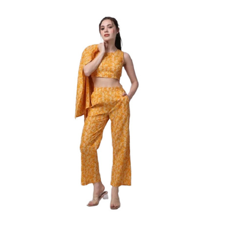 Ladies Floral Printed Co-Ord Set