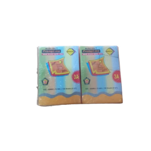 Music 555 50x75mm Neon Sticky Note Pad