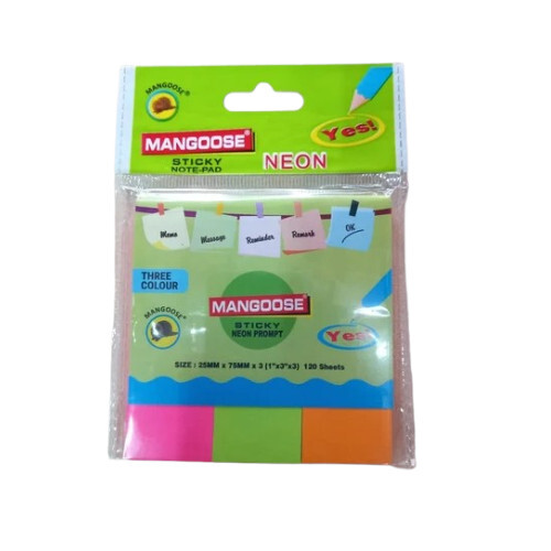 Music 555 Mangoose Sticky Note Pad