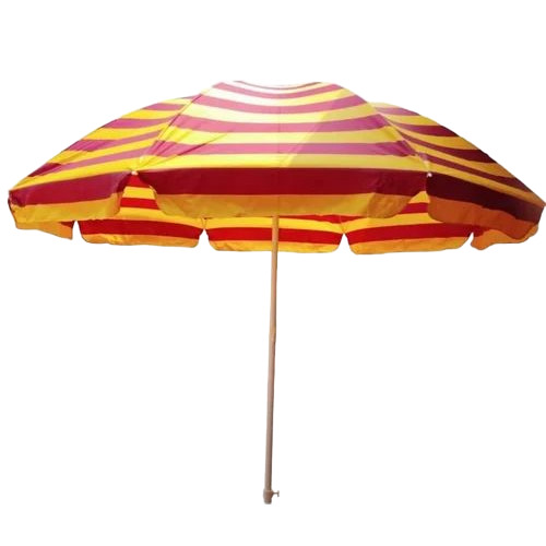 Outdoor Orange Stripe Umbrella