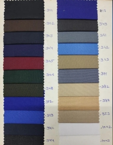 Plain School Uniform Twill Suiting Fabric