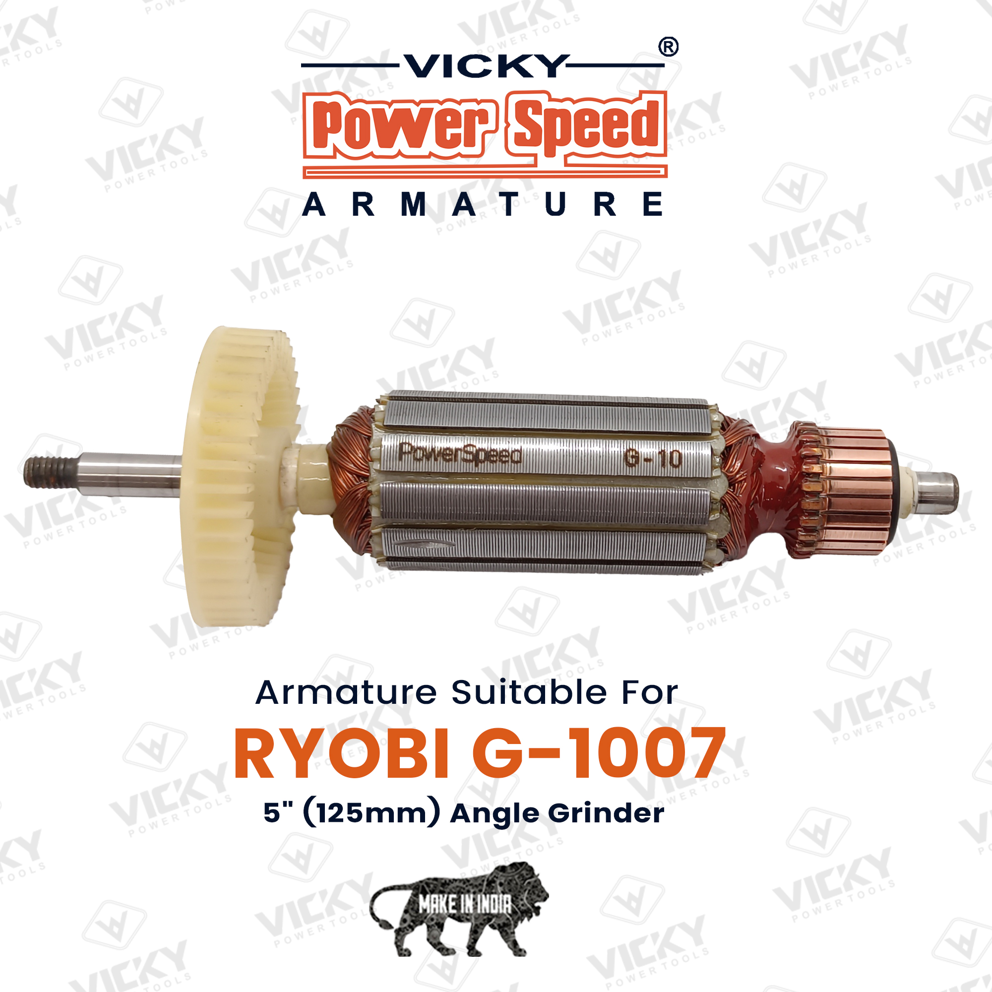 Powerspeed Armature For G-1007 Ryobi