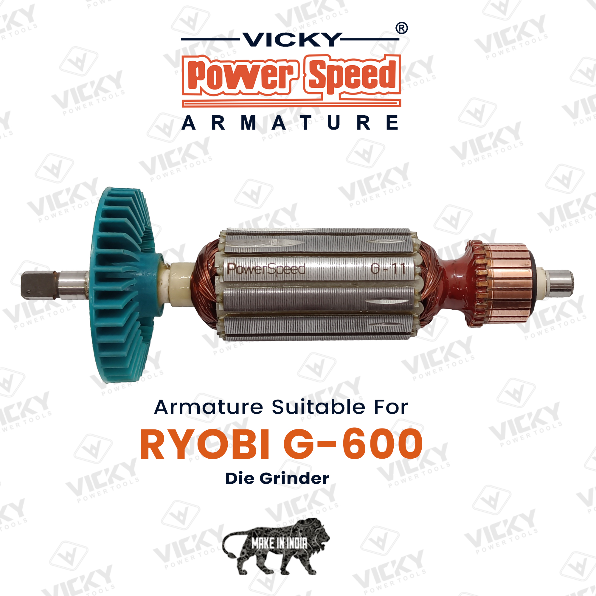 Powerspeed Armature For G-600 Ryobi