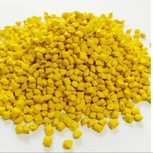 Yellow HD Plastic Granules