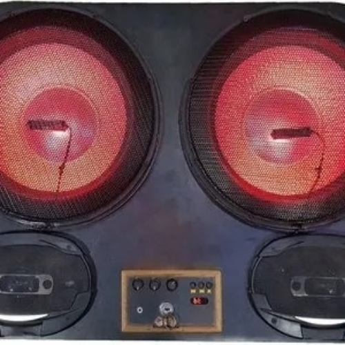 15 inch tractor sound system N