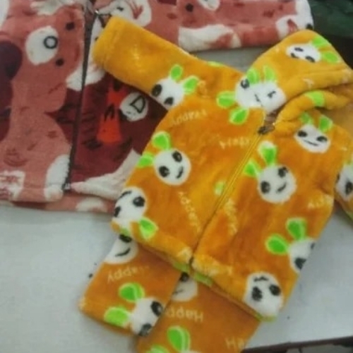 Baby Woolen Cap Suit