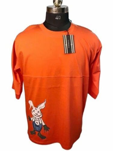 Cotton Men Printed T Shirt