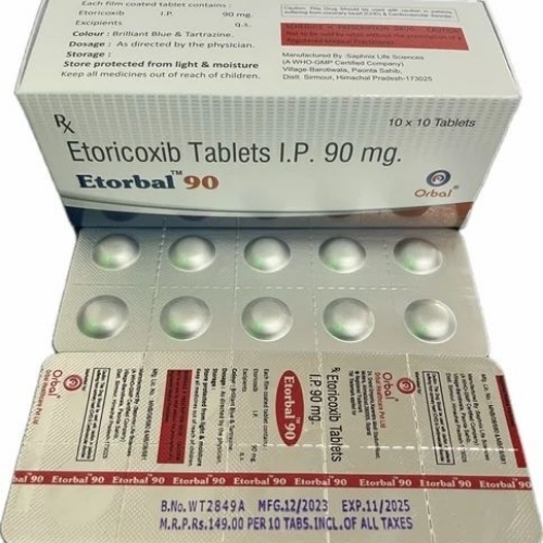 Etoricoxib 90mg Tablet