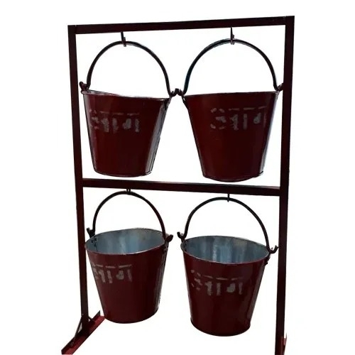 Iron Fire Bucket Stand