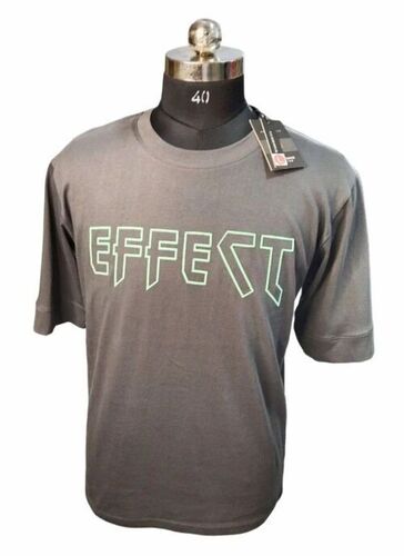 Men Cotton Lycra Round Neck T Shirt